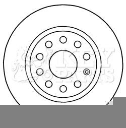 KEY PARTS KBD5200: Bremžu diski Ø: 272mm, pilnīgi, Ø: 272mm, bez pārklājuma