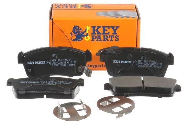 KEY PARTS KBP1801: Juego de pastillas de freno