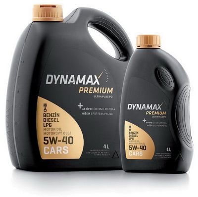 DYNAMAX 501599: Motorový olej 1l, 5W-40 Premium, Ultra Plus PD