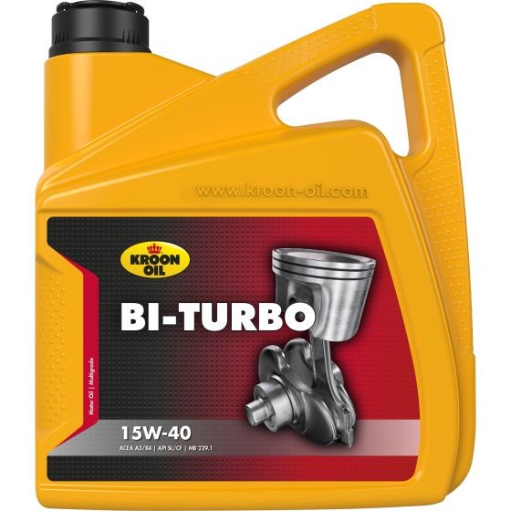 KROON OIL 33078: Motorový olej Bi-Turbo 15W-40 4l, 15W-40 Bi-Turbo