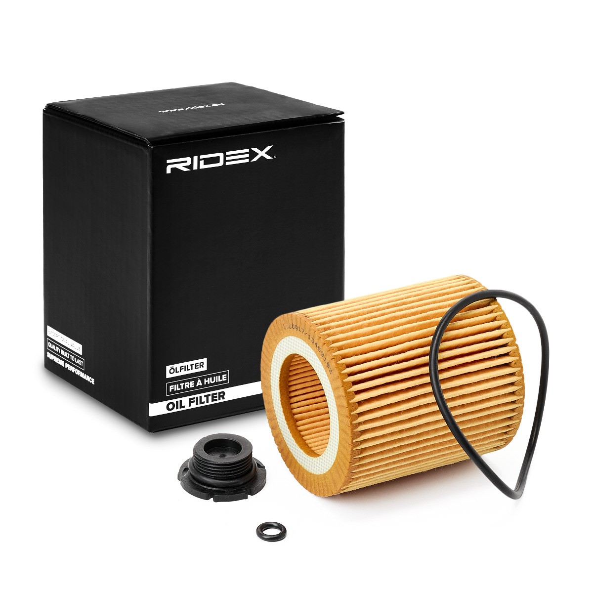 RIDEX 7O0206: Olajszűrő tömítésekkel