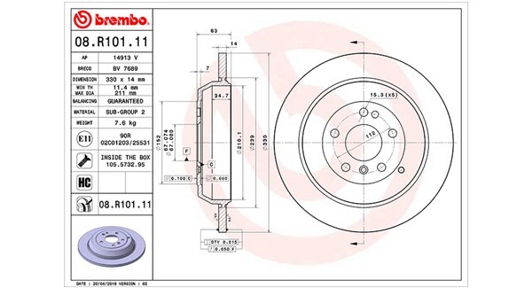 MAGNETI MARELLI 360406062101: Bremžu diski Ø: 330mm, pilnīgi, Ø: 330mm, UV lakas pārklājums, ar skrūvēm
