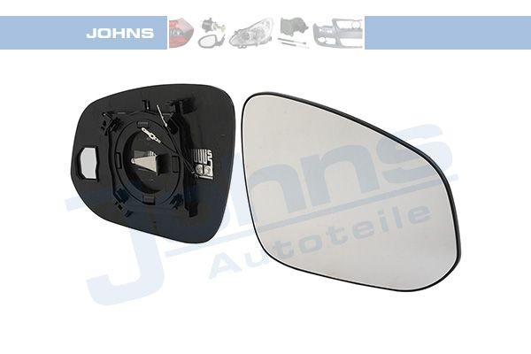 JOHNS 81 44 38-81: Стъкло на огледало, външно огледало дясно