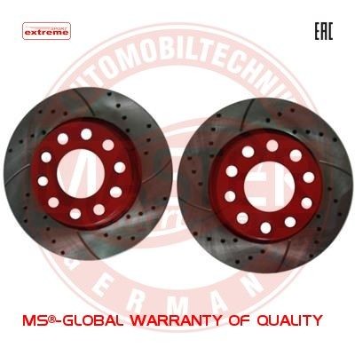 MASTER-SPORT 24011201481SER-PCS-MS: Jarrulevy Taka-akseli, oikea, Ø: 255mm, täysi, pinnoitettu