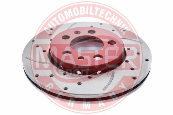 MASTER-SPORT 24012201511SER-PCS-MS: Bremžu diski Priekšējais tilts pa labi, Ø: 256mm, ventilējams