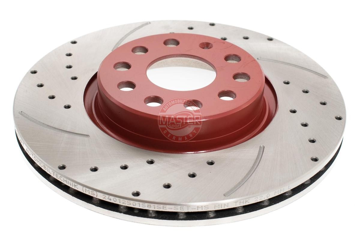 MASTER-SPORT 24012501581SEL-PCS-MS: Bremsscheibe Vorderachse links, Ø: 312mm, Belüftet