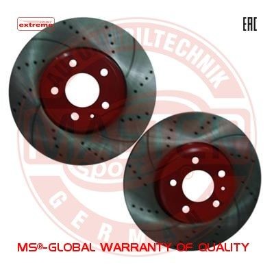 MASTER-SPORT 24012501841SEL-PCS-MS: Remschijf Vooras links, Ø: 314mm, Geventileerd