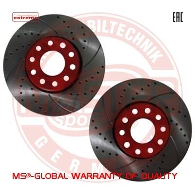 MASTER-SPORT 24032501711SEL-PCS-MS: Piduriketas esisild vasakul, Ø: 288mm, õhutusega