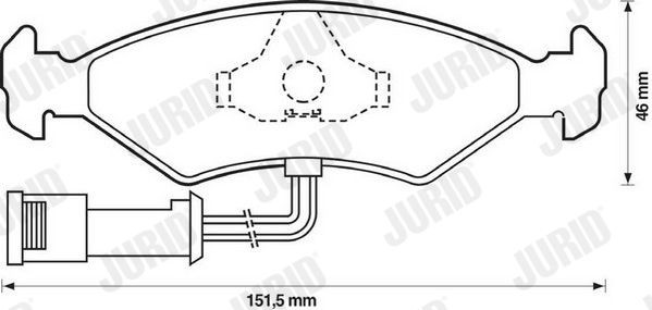 JURID 571291J: Remblokken Zonder toebehoren