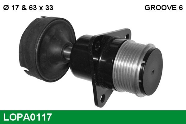 LUCAS LOPA0117: Ελεύθερη περιστροφή γεννήτριας