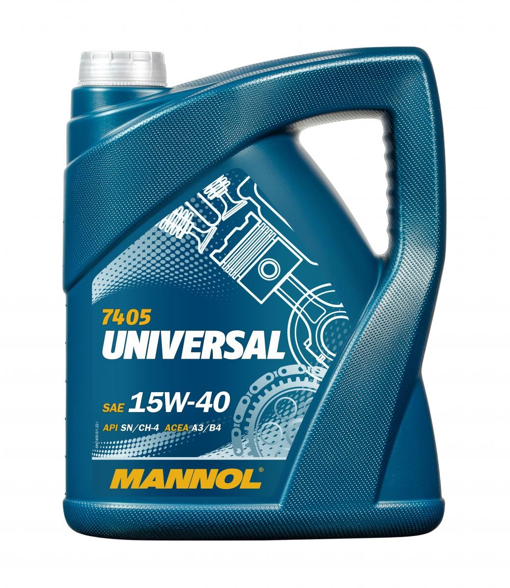 MANNOL MN7405-5: Motorový olej 5l, 15W-40 UNIVERSAL