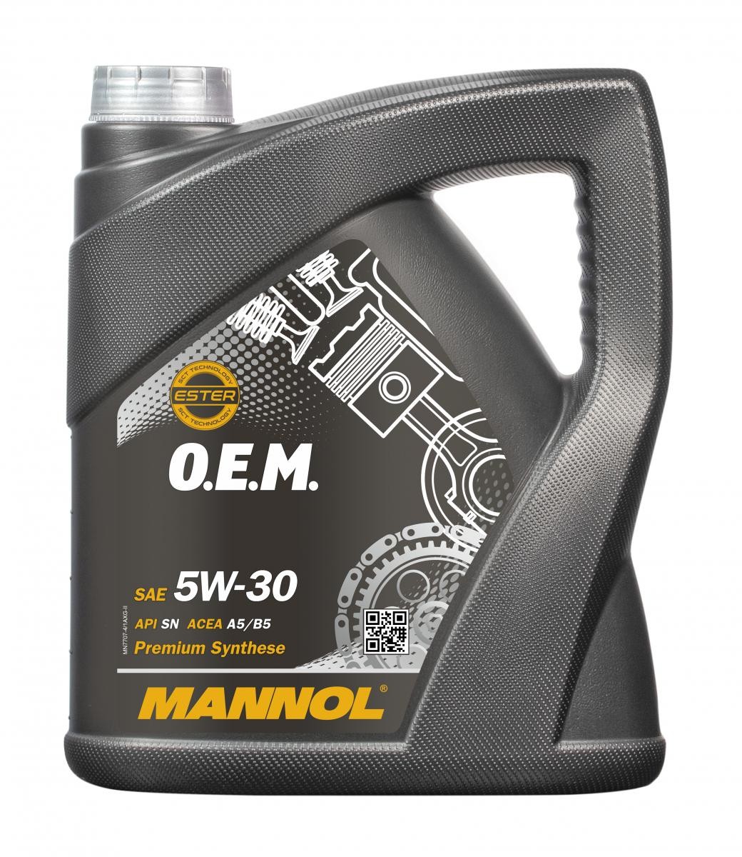 MANNOL MN7707-4: Motorolie 4l, 5W-30 O.E.M., 7707