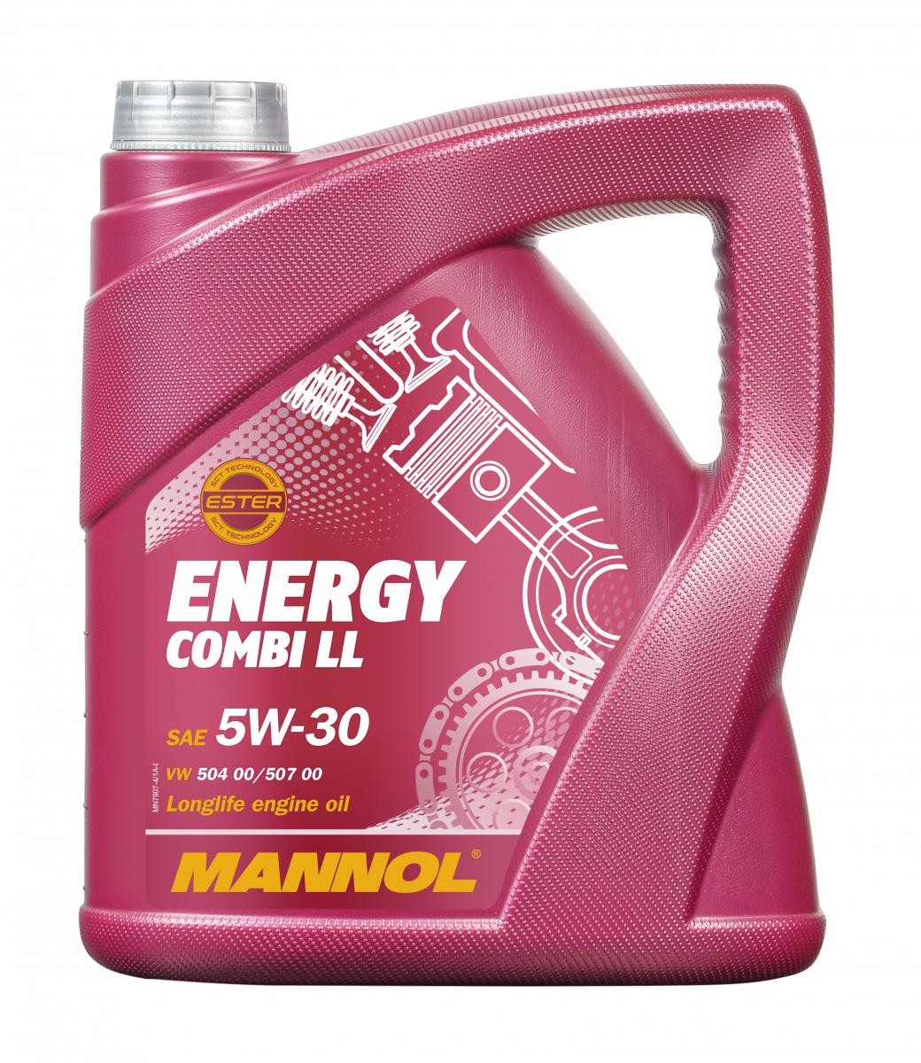 MANNOL MN7907-4: Huile moteur 4I, 5W-30 ENERGY COMBI LL