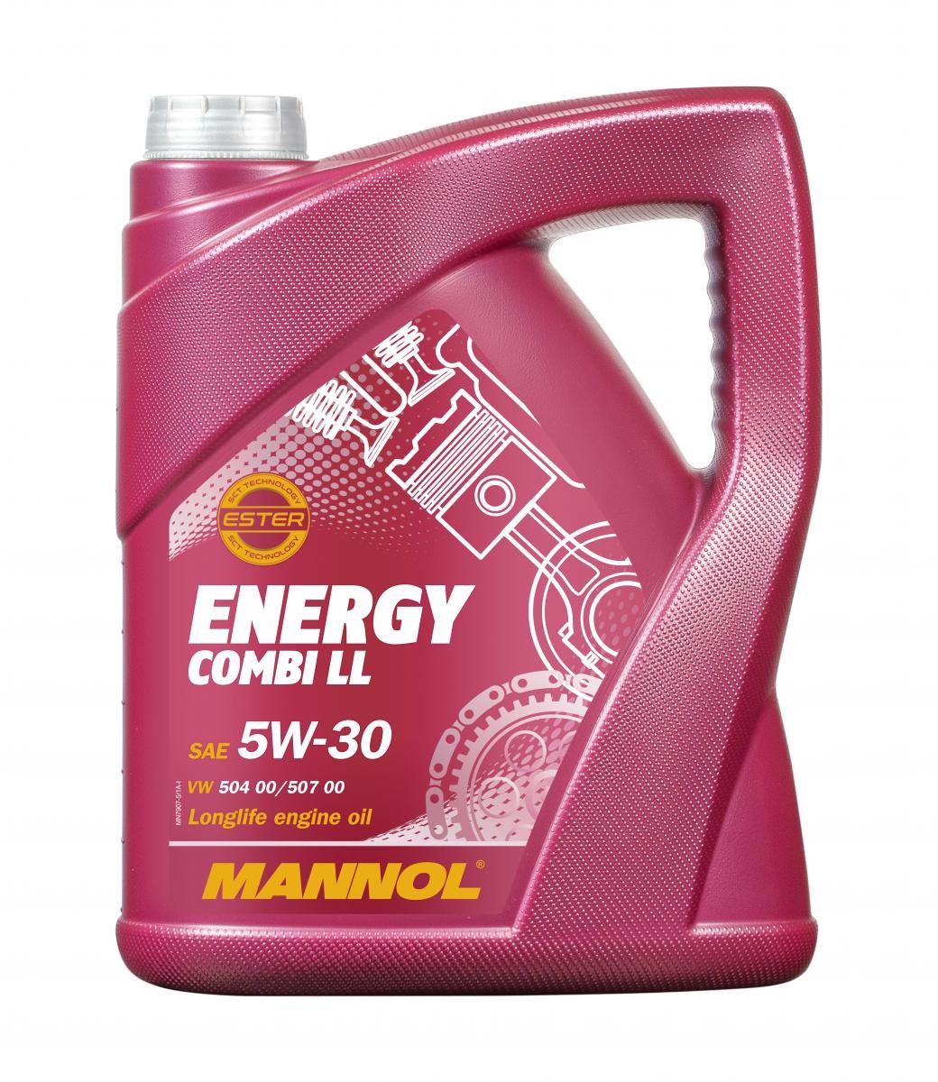 MANNOL MN7907-5: Huile moteur 5I, 5W-30 ENERGY COMBI LL