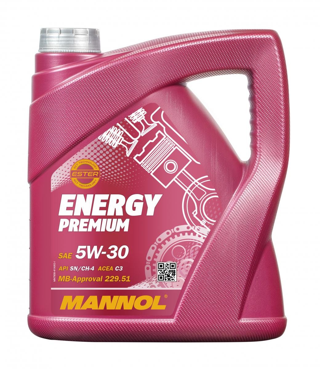 MANNOL MN7908-4: Huile moteur 4I, 5W-30 ENERGY PREMIUM