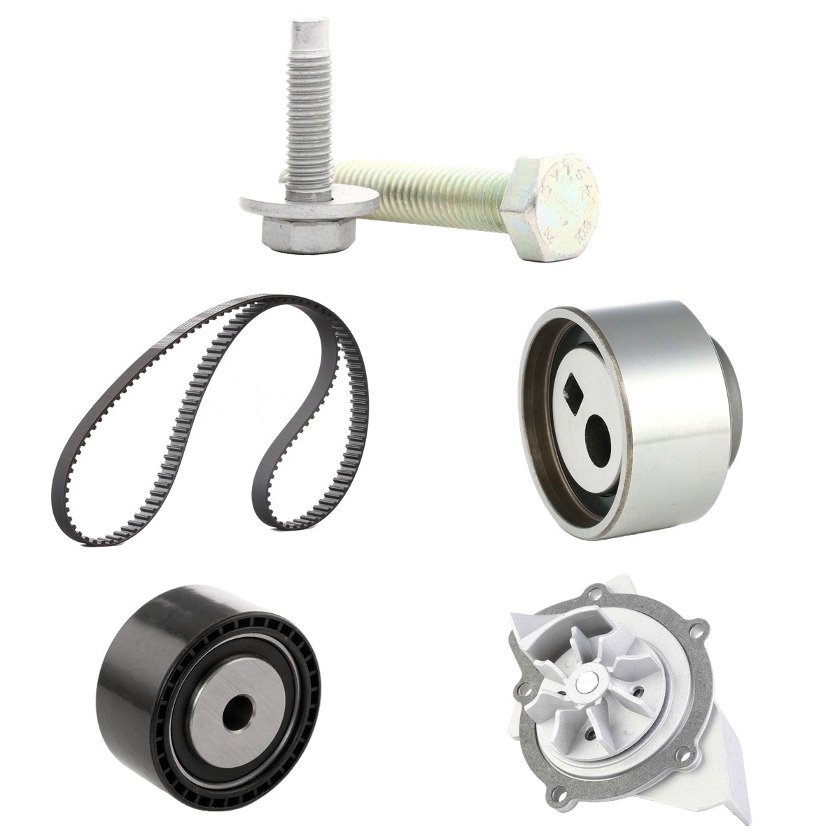 RIDEX 3096W0153: Bomba de agua + kit de correa de distribución Núm. dientes: 146, Ancho: 30mm, con bomba de agua