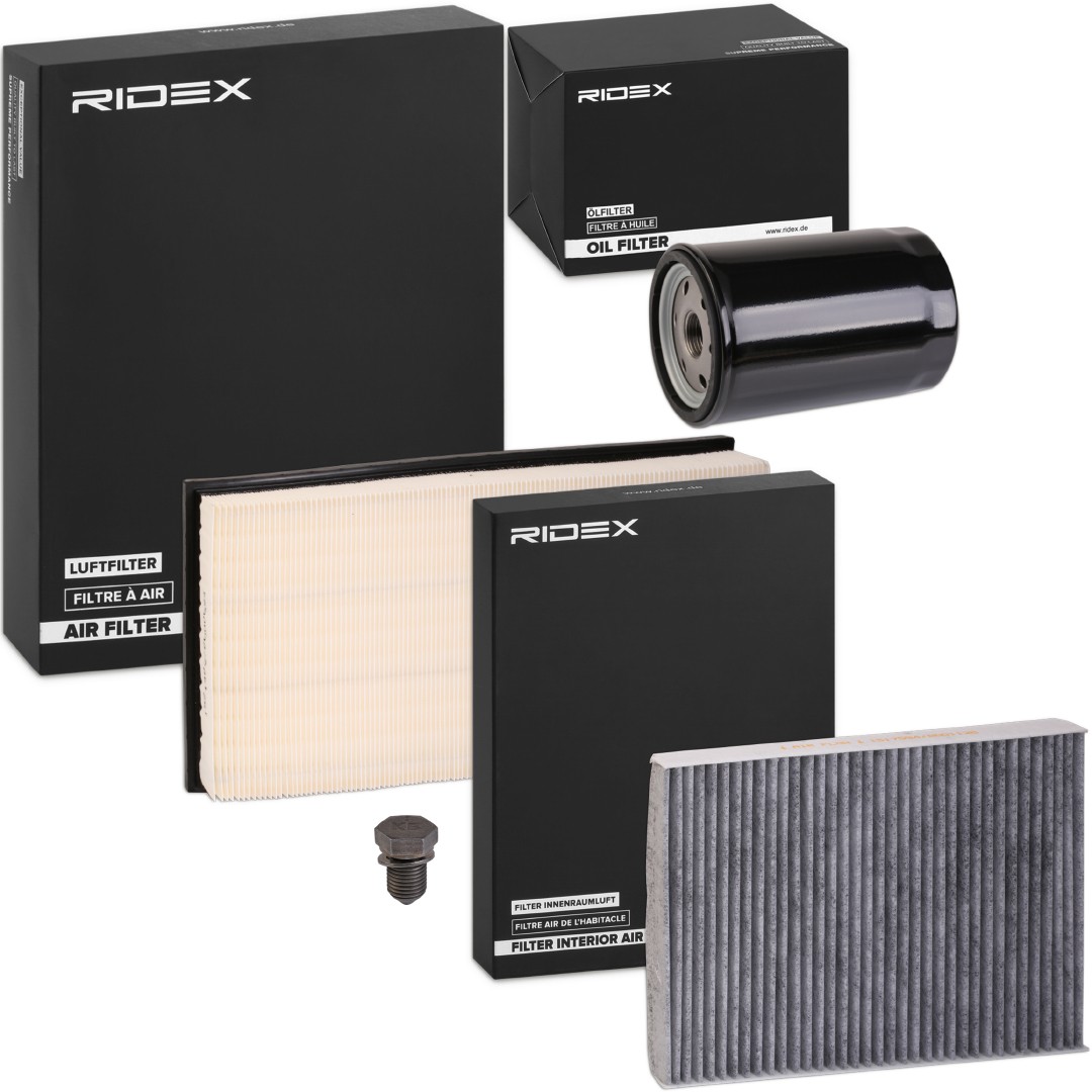 RIDEX 4055F0007: Filtrs-Komplekts