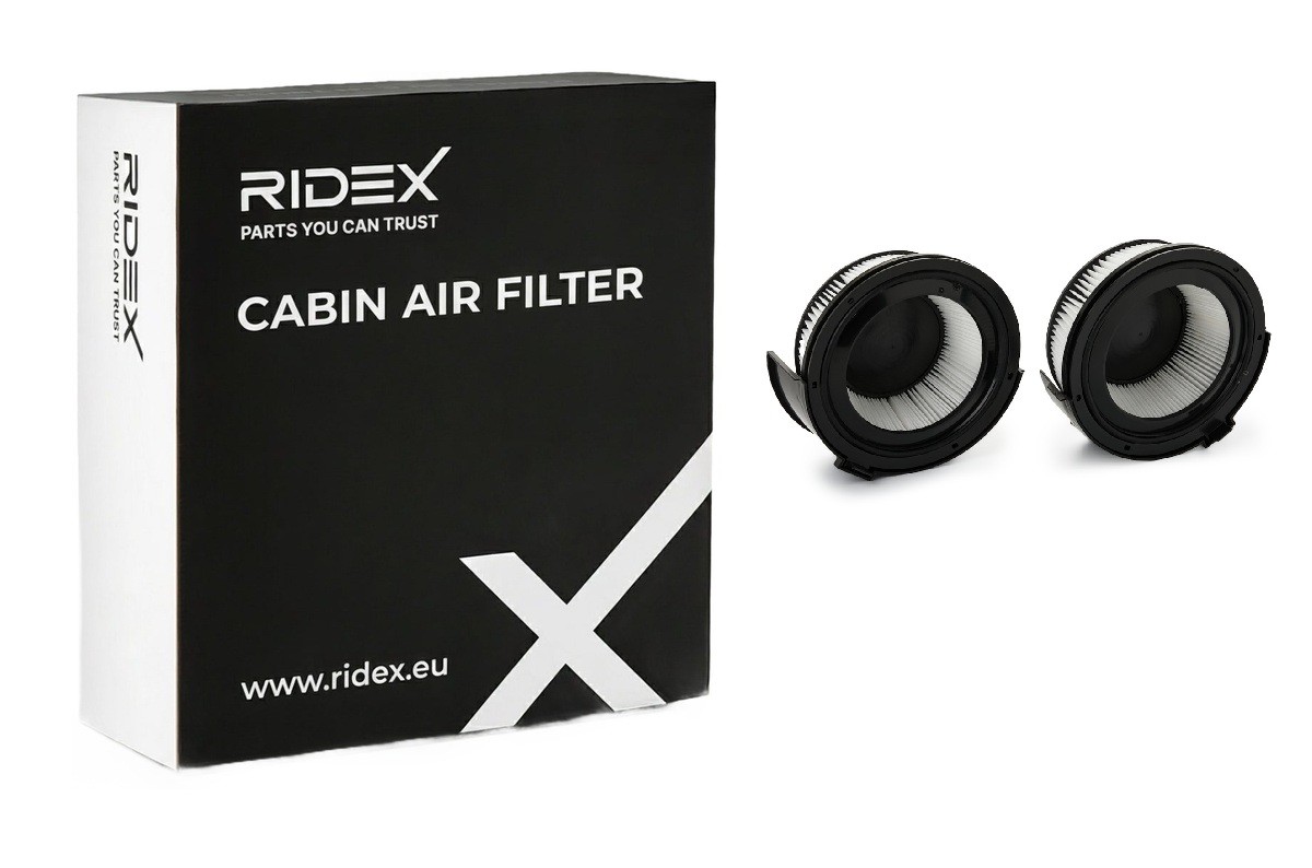 RIDEX 424I0378: Interieurfilter Stoffilter