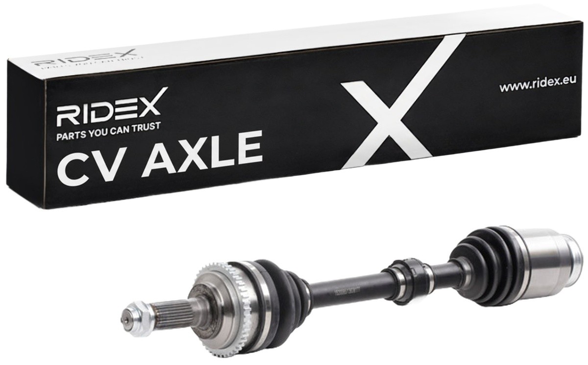 RIDEX 13D0378: Aandrijfas rechts, Vooras rechts, 587mm