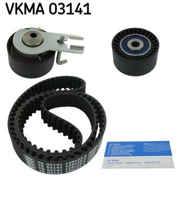 SKF VKMA 03141: Комплект ангренажен ремък брой зъби: 135