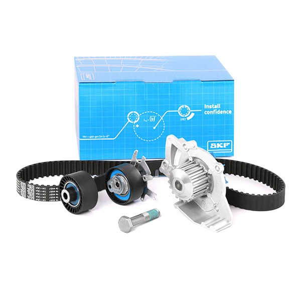 SKF VKMC 03257: Bomba de agua + kit de correa de distribución Núm. dientes: 116, con juntas