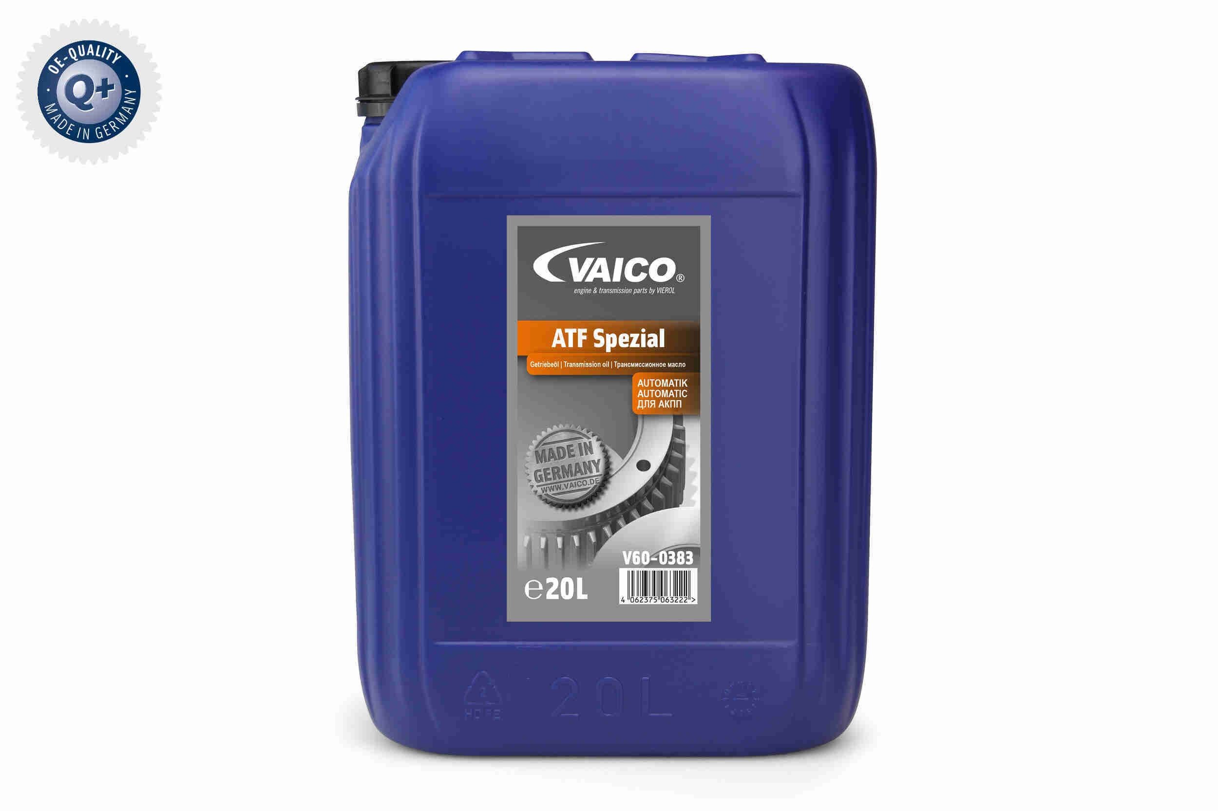 VAICO V60-0383: Olje automatgir Green Mobility Parts 20l, ATF III, JASO M315 1A ATF Spezial