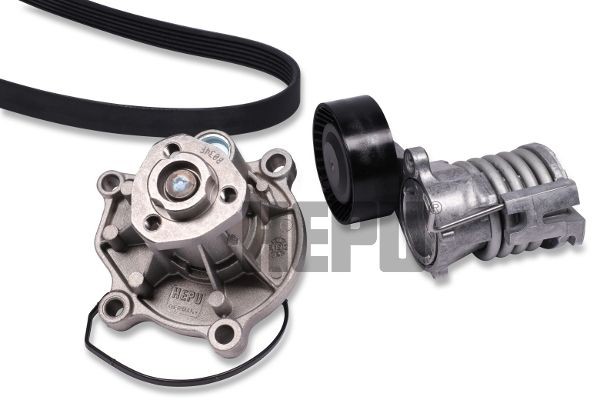 HEPU PK05661: Waterpomp + Multi V-riemset
