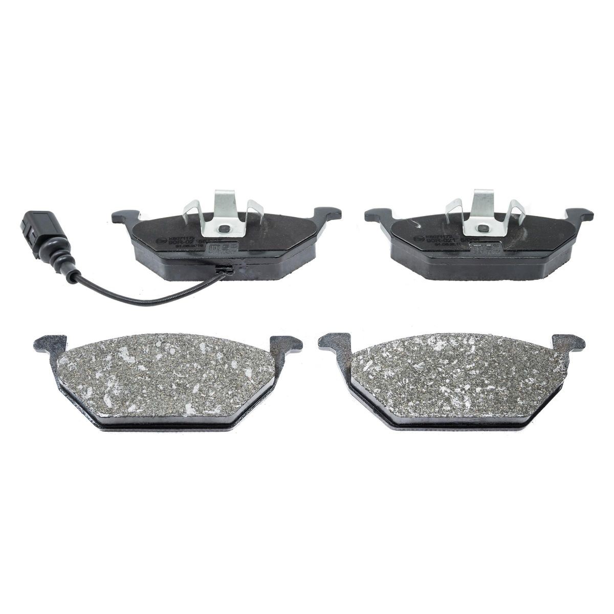 MASTER-SPORT K6071172: Remblokken Bavarian Brake System Vooras, Met anti-kreukplaat