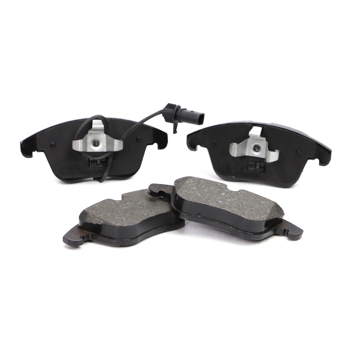 MASTER-SPORT K6072562: Bromsbelägg BAVARIAN BRAKE SYSTEM framaxel, Anti-skrik-plåt