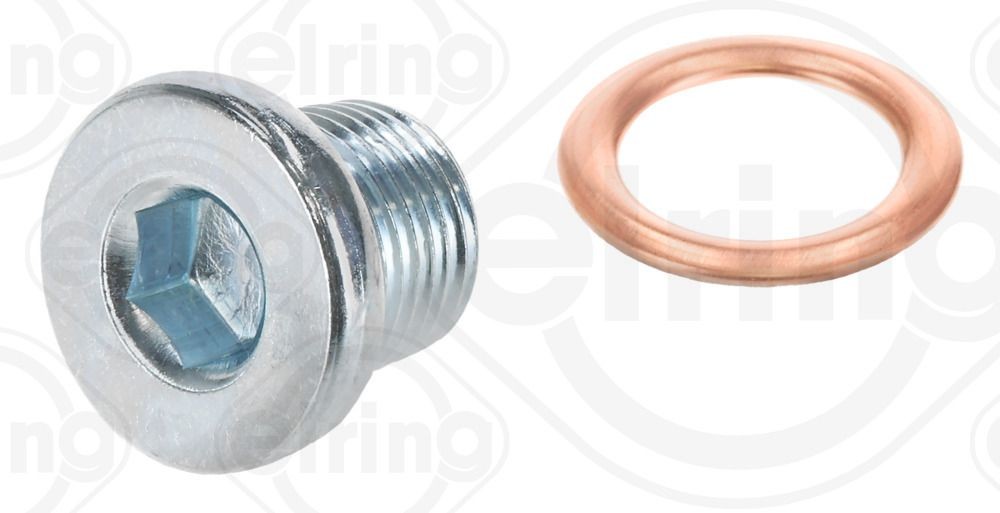 ELRING 877.900: Afsluitschroef, oliepan M14x1,25x12, Met afdichtring