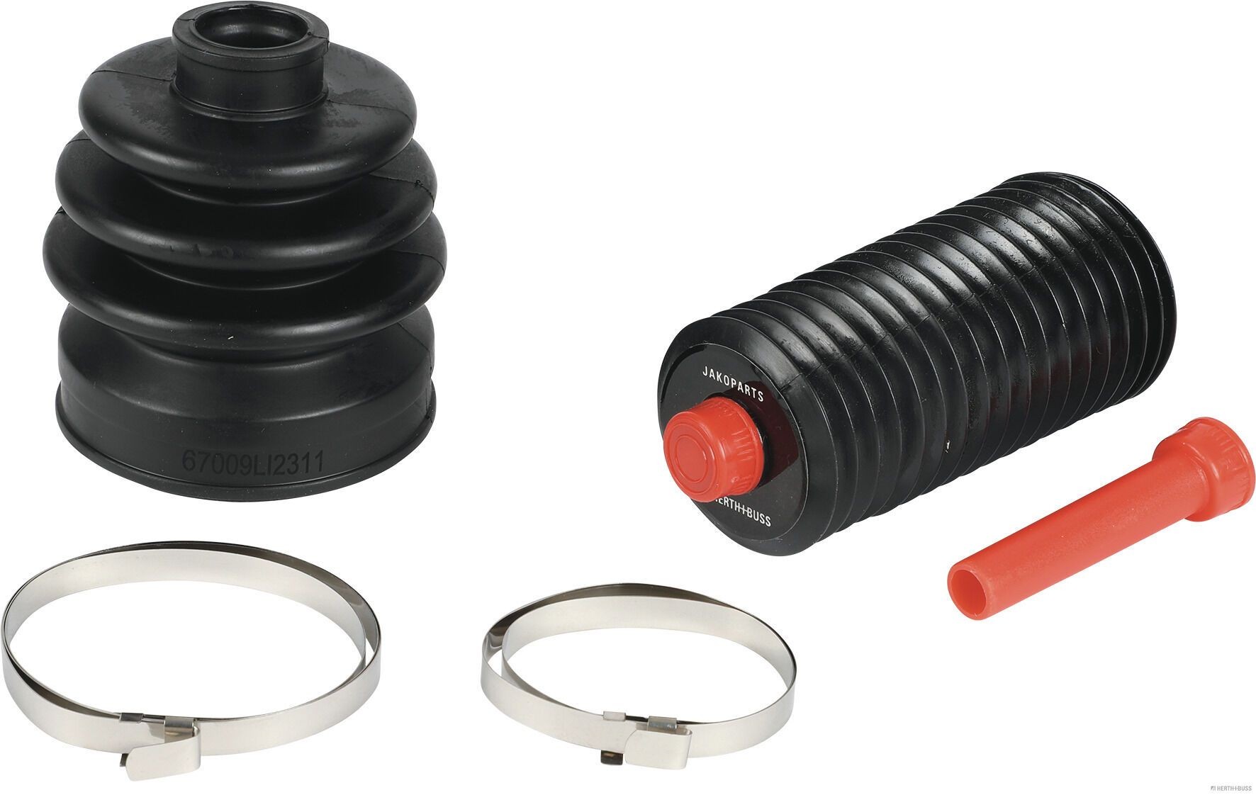 HERTH+BUSS JAKOPARTS J2867009: Asmanchetten set NBR (Nitril-Butadien-Kautschuk)