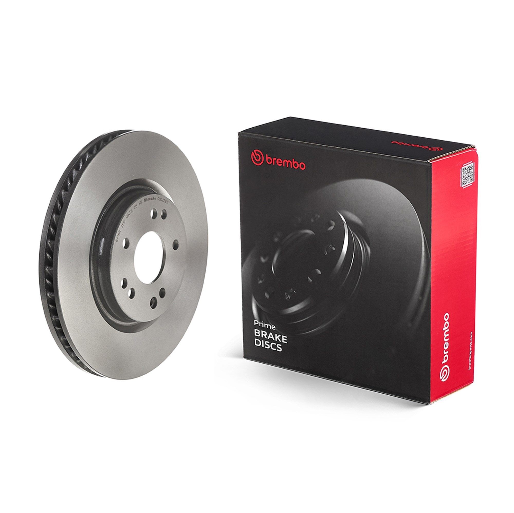 BREMBO 09.D228.11: Bromsskiva PRIME LINE - UV Coated Ø: 320mm, ventilerad invändigt, Ø: 320mm, belagd, med skruvar Prime