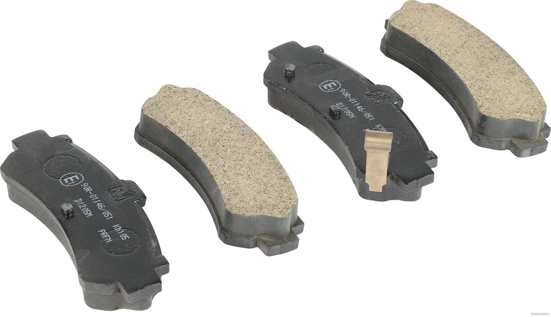 HERTH+BUSS JAKOPARTS J3611039: Bremseklodser bagaksel