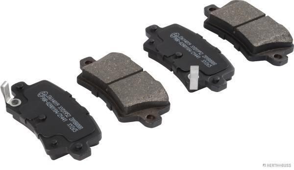 HERTH+BUSS JAKOPARTS J3614019: Bromsbelägg Bakaxel