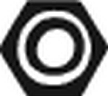 KLOKKERHOLM 258-028: Écrou, collecteur des gaz d'échappement 1 PACK=10 PCS