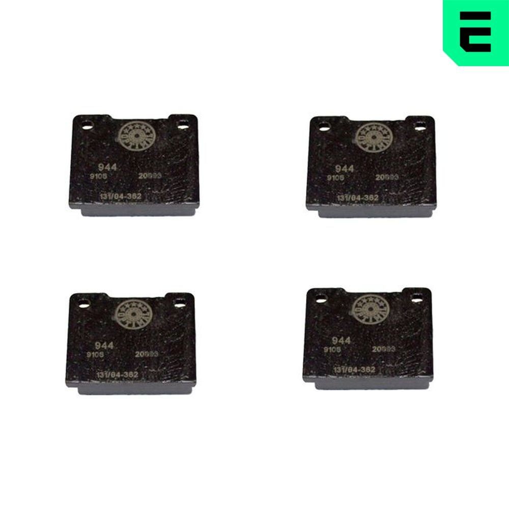 OPTIMAL BP-09106: Remblokken Achteras