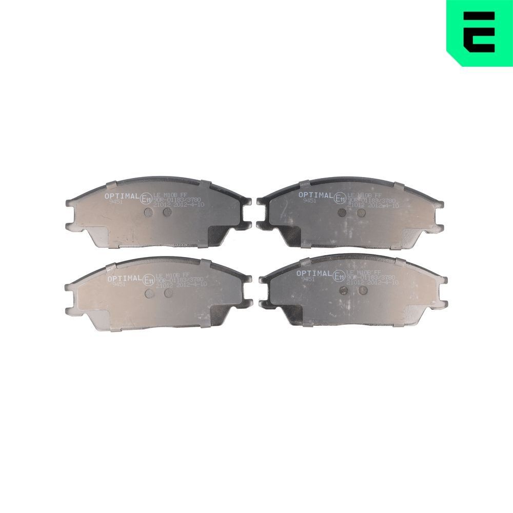 OPTIMAL BP-09451: Bremžu kluči Priekšējais tilts