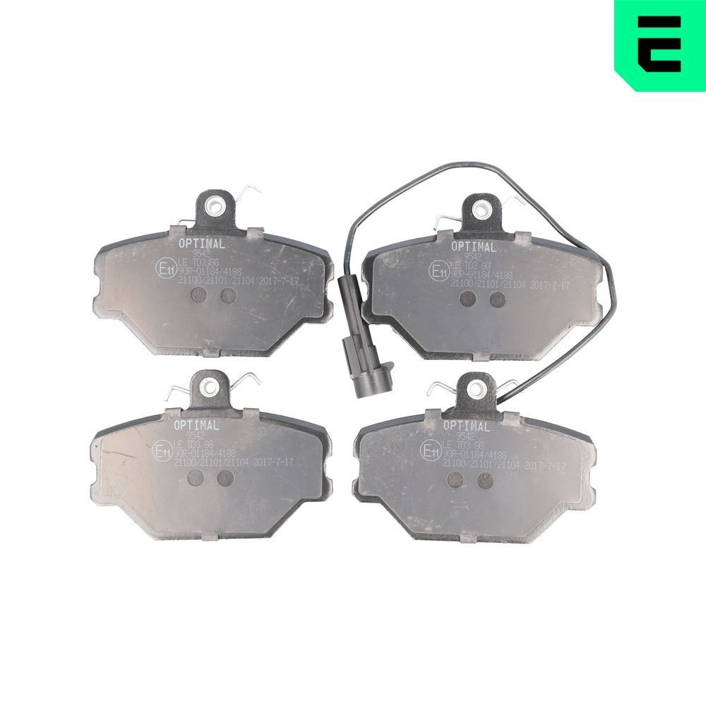 OPTIMAL BP-09542: Remblokken Vooras