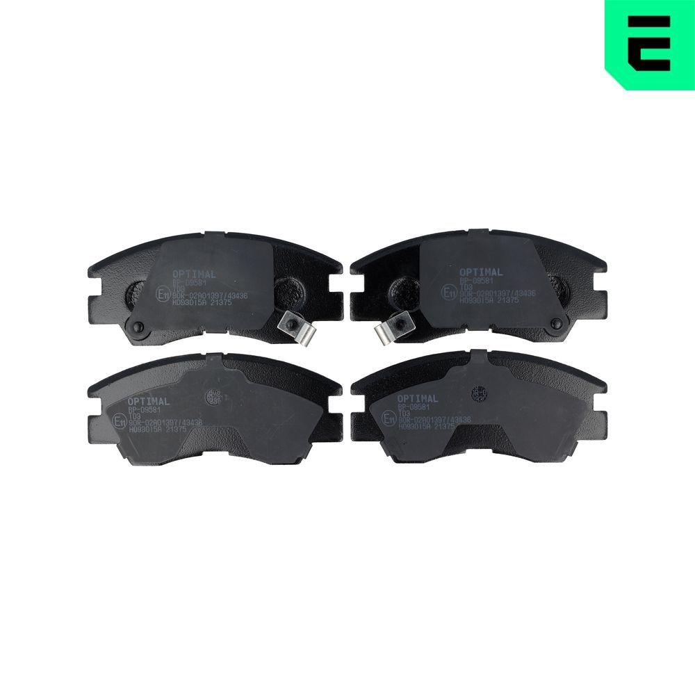 OPTIMAL BP-09581: Bremžu kluči Priekšējais tilts