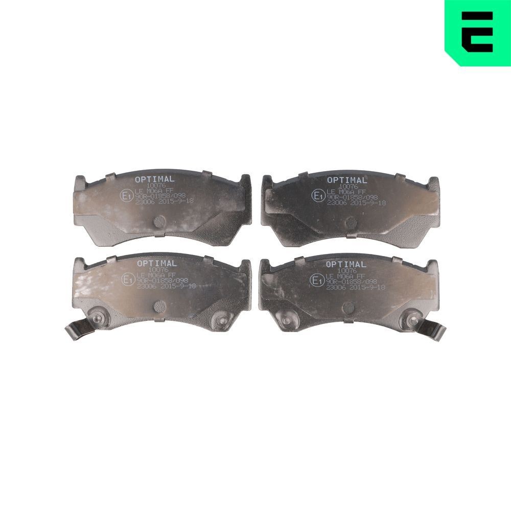 OPTIMAL BP-10076: Bremseklodser foraksel