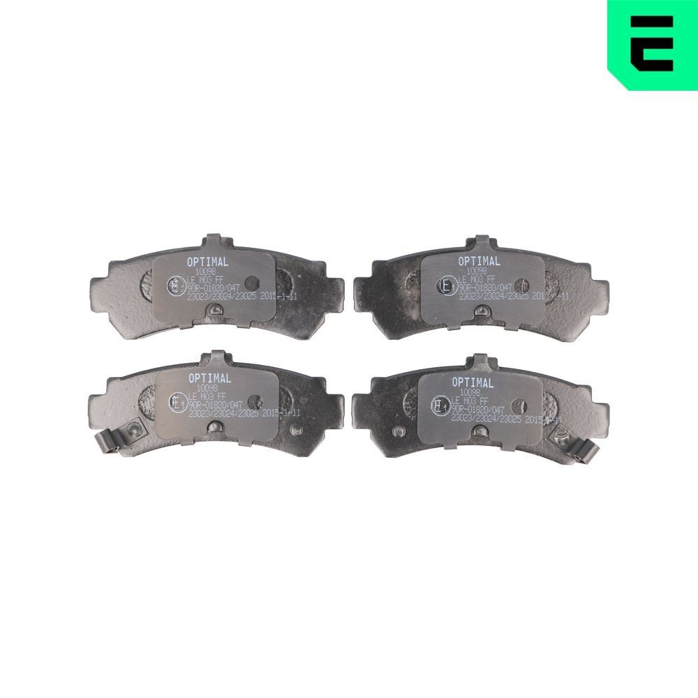 OPTIMAL BP-10098: Bremseklodser bagaksel