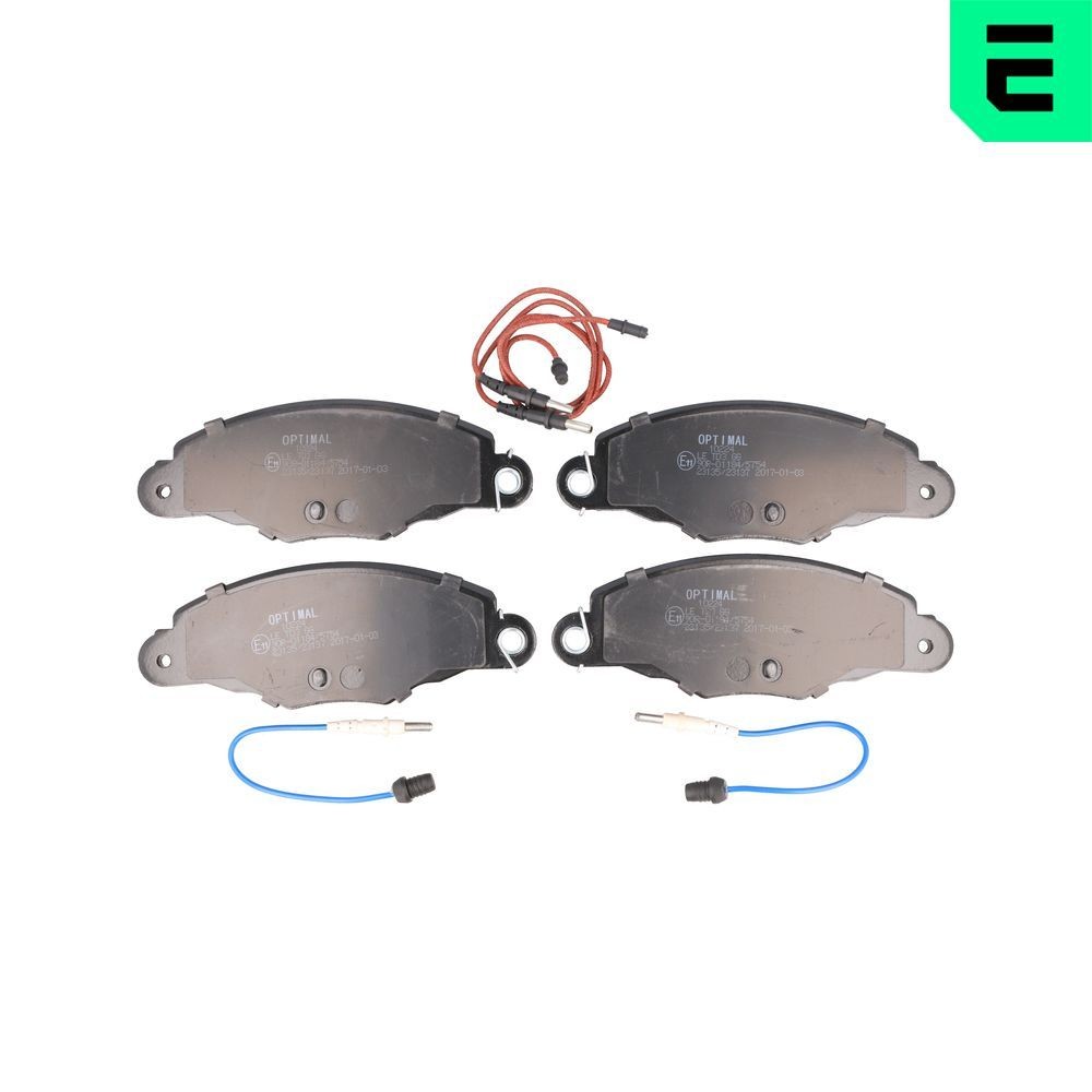 OPTIMAL BP-10224: Remblokken Vooras