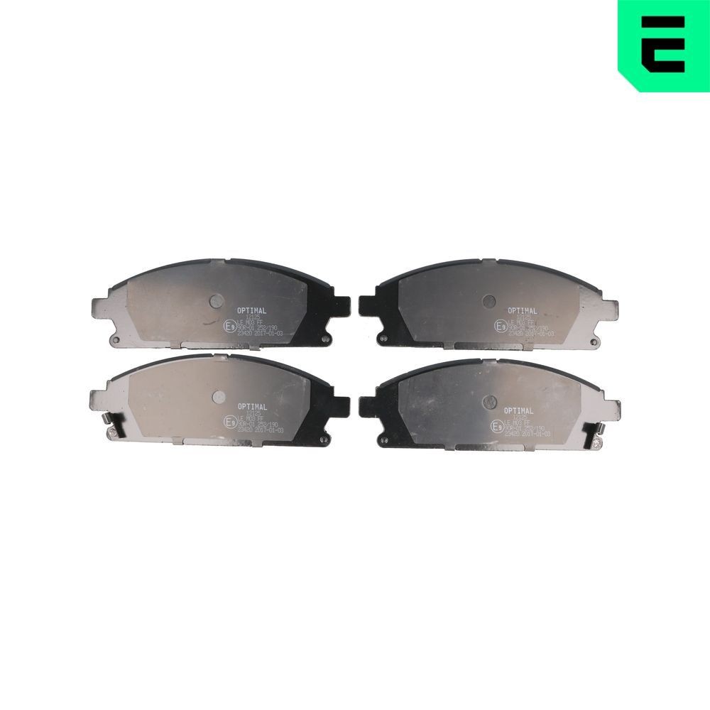 OPTIMAL BP-12125: Bremsbeläge Vorderachse
