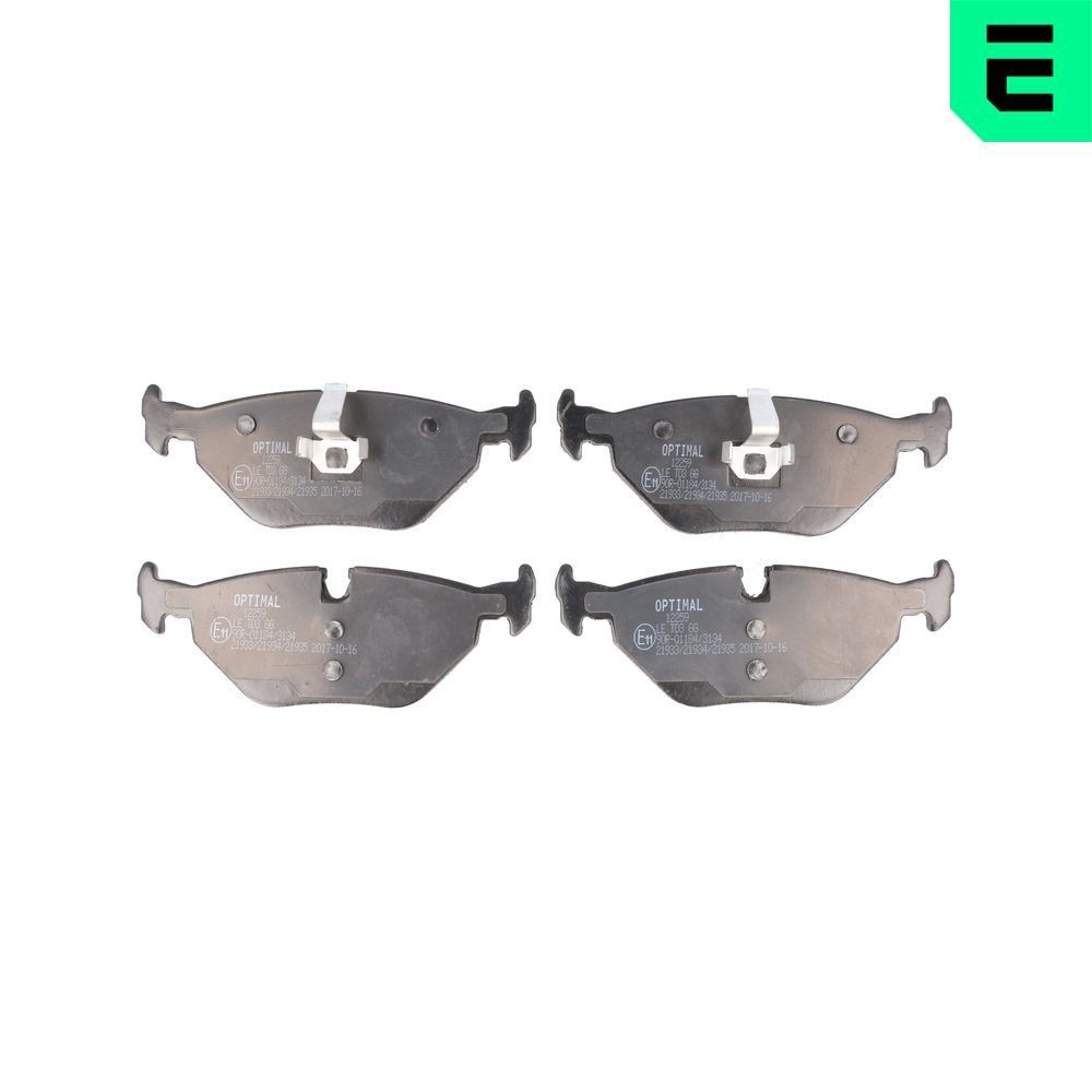 OPTIMAL BP-12259: Remblokken Achteras