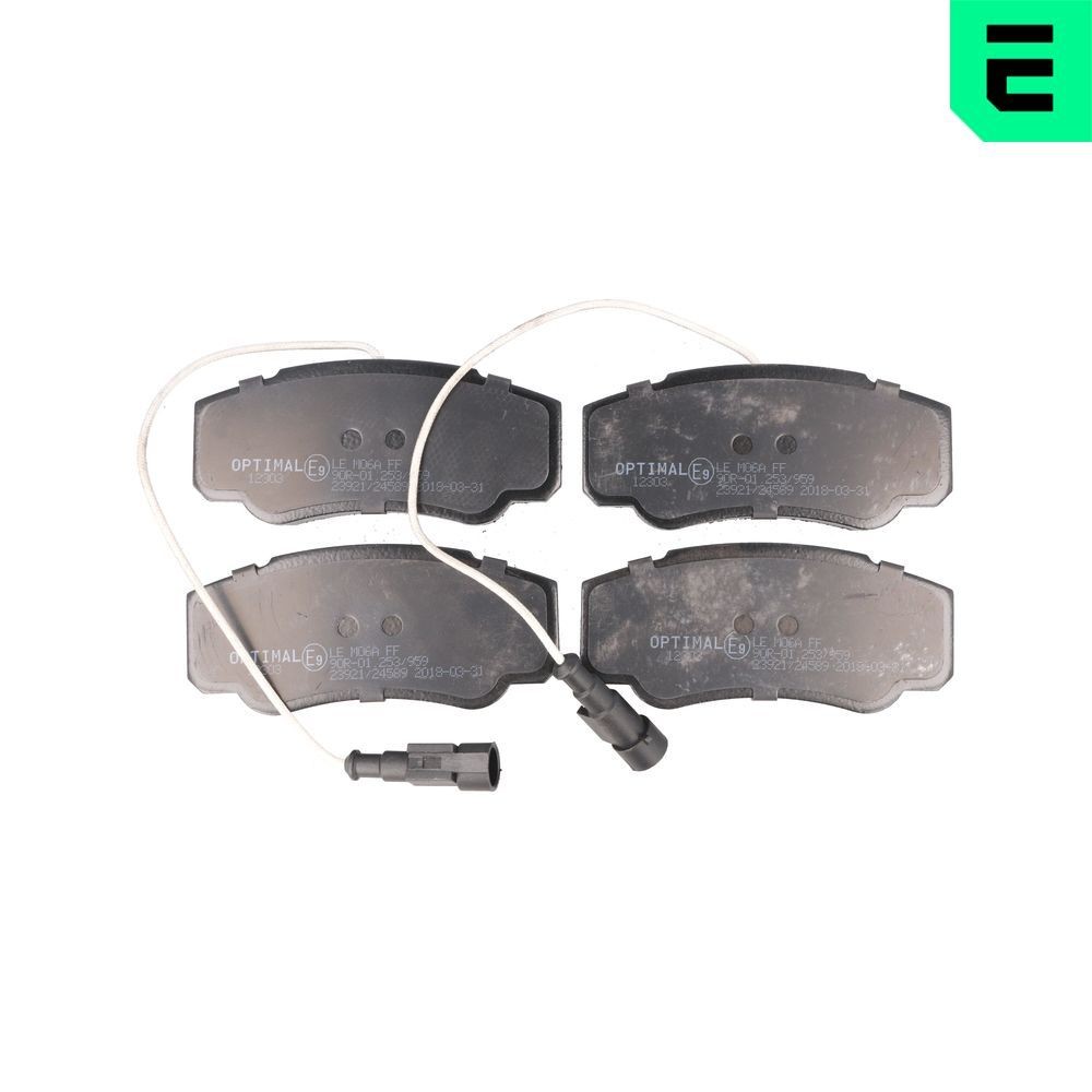 OPTIMAL BP-12303: Remblokken Achteras