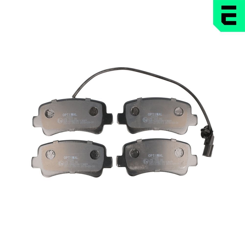 OPTIMAL BP-12394 Bremsbeläge Hinterachse