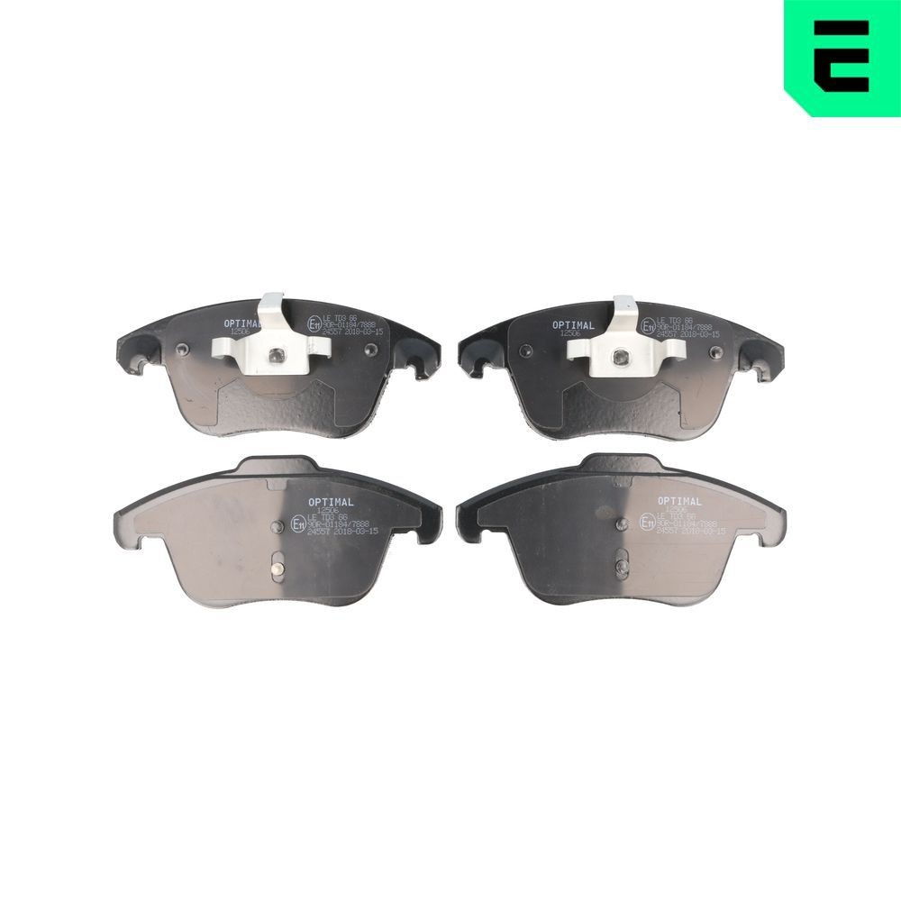 OPTIMAL BP-12506: Remblokken Vooras