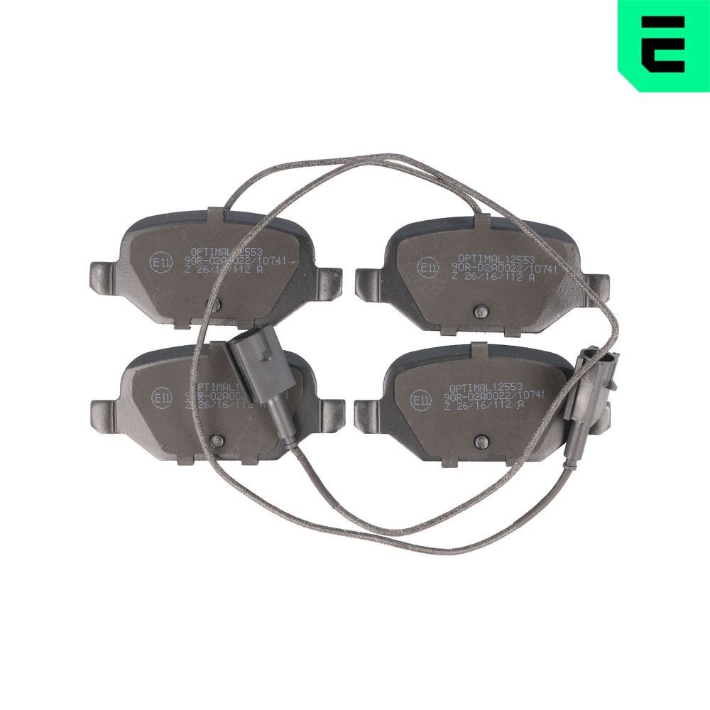 OPTIMAL BP-12553: Remblokken Achteras