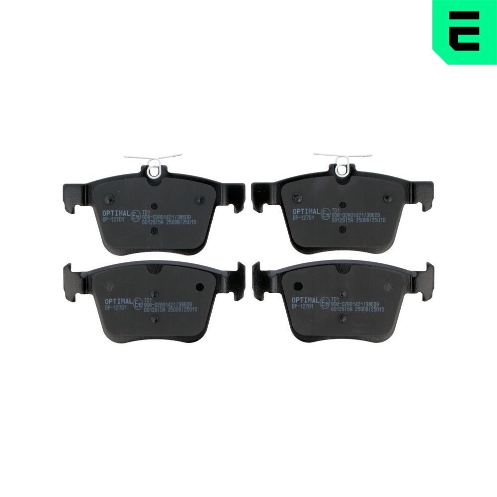 OPTIMAL BP-12701: Bremseklodser bagaksel