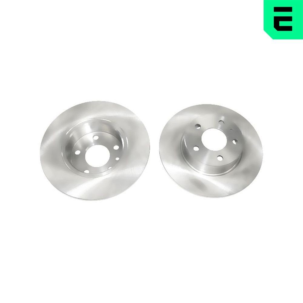 OPTIMAL BS-1490C: Remschijf Achteras, Ø: 251mm, volledig, Ø: 251mm, Gecoat, Met schroeven